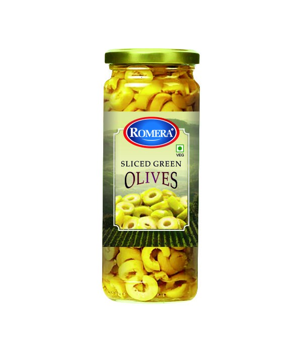 Sliced Green Olives
